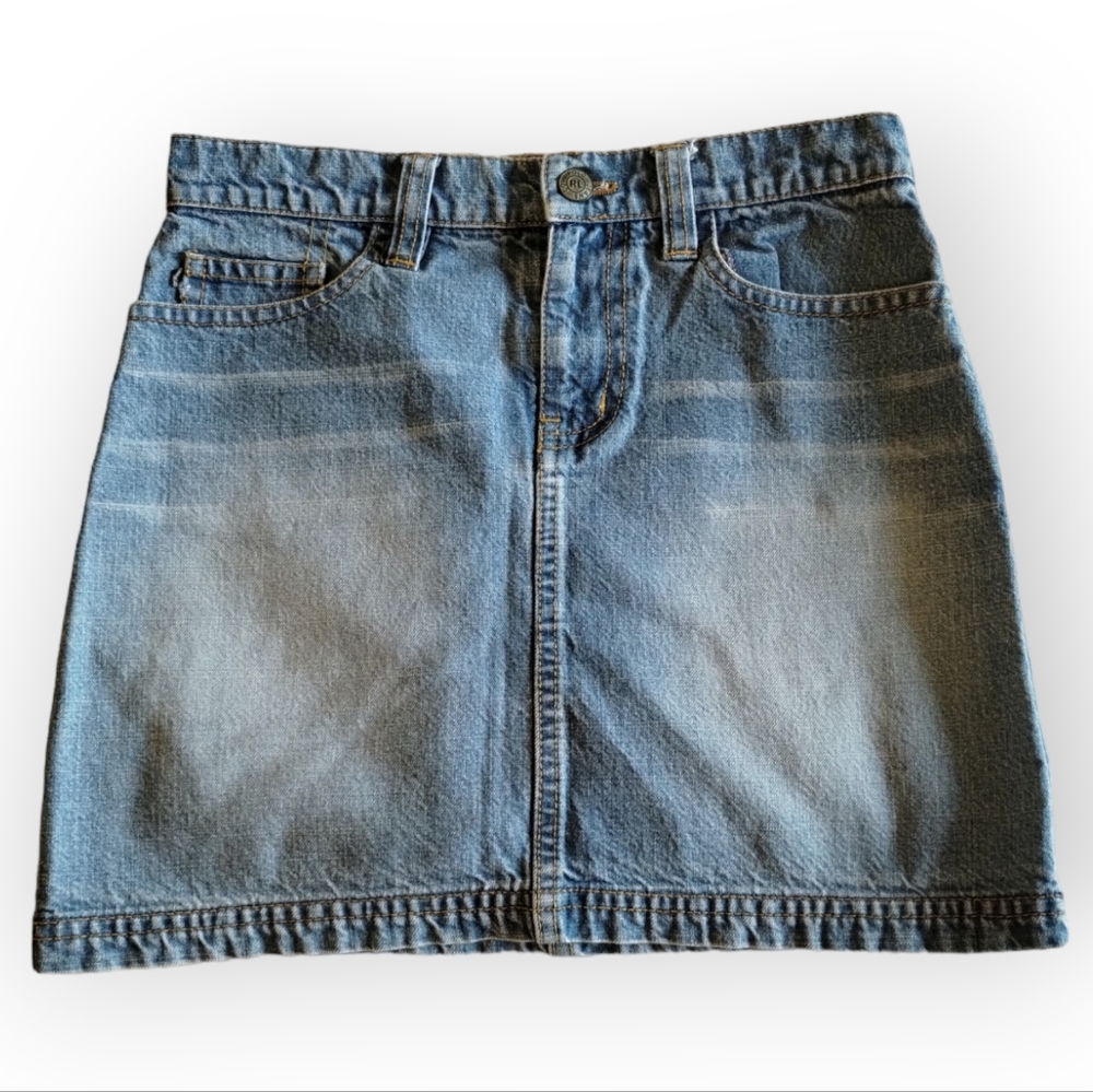 Vintage Polo Ralph Lauren Girl's Size 10‎ Denim 5 Pocket Skirt
